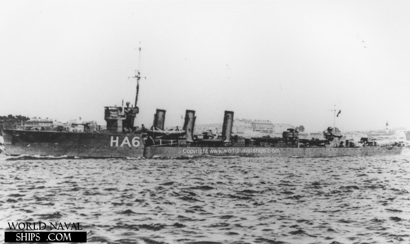 HMS Portia 1916 