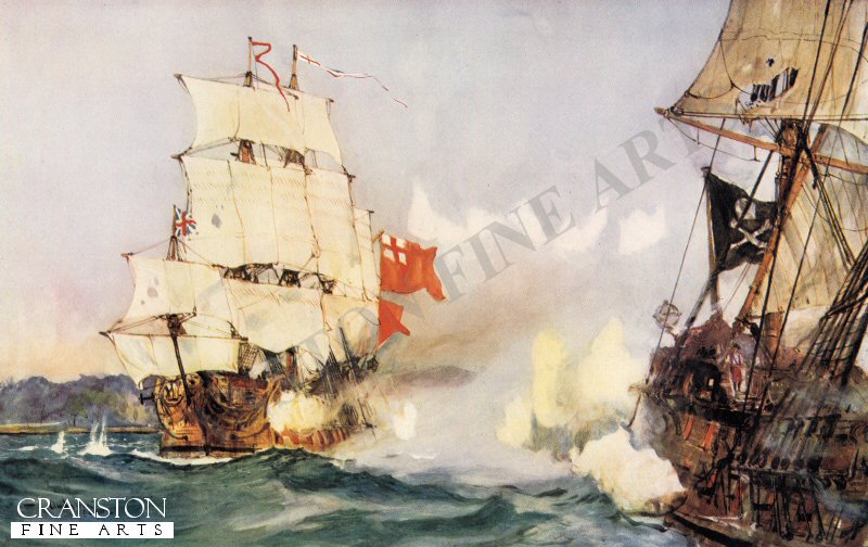 The Swallow and Roberts The Pirate by Charles Dixon.