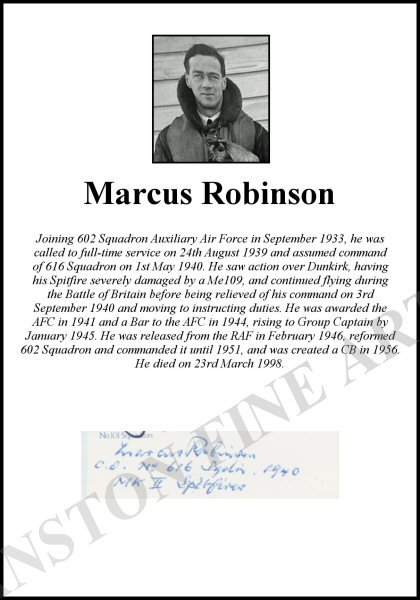 Clipped Signature - Marcus Robinson
