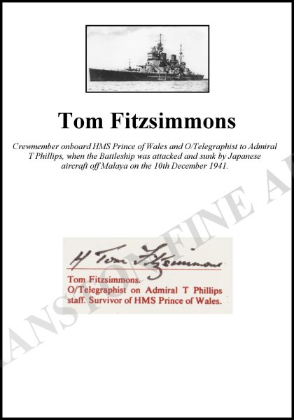 Clipped Signature - Tom Fitzsimmons