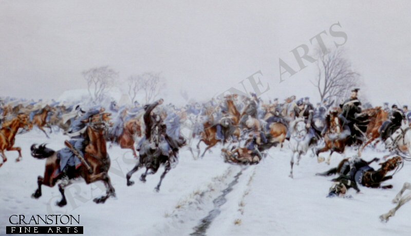 Depicting the Charge of Vonbasse in Southern Jutland during the Danish-German war of 1864. Depicting the Charge of Vonbasse in Southern Jutland during the Danish-German war of 1864.