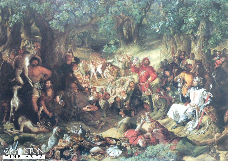 Robin Hood by Daniel Maclise.