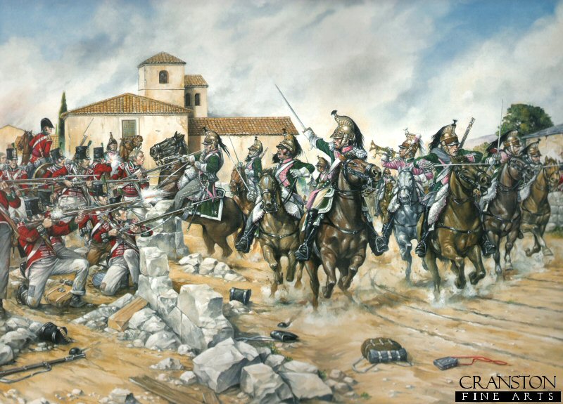 87th Regiment at the Battle of Vitoria by Brian Palmer. (PC)