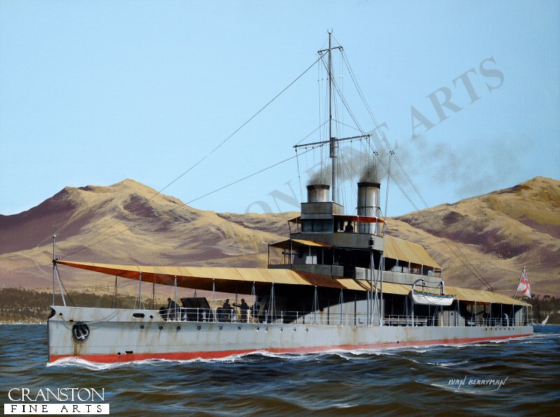 An Insect class river gunboat, HMS Mantis took part in operations on the River Tigris in modern-day Iraq in World War One. A British Army advance up the Tigris in 1915 took the town of Kut-al-Amara, but this army of more than 10,000 men were besieged by the Turks here, eventually surrendering in April 1916. With other river gunboats, HMS Mantis had attempted to help break the siege from early March 1916, and remained on the River Tigris until again called upon to assist an expedition in early 1917. As part of a fleet of nearly 20 river gunboats, HMS Mantis helped the forces of Sir Stanley Maude recapture Kut-al-Amara on 24th February 1917. The ship had a long career, briefly serving in north Russia during their civil war in 1919 before serving in China during the 1920s. Still operational at the beginning of World War Two, HMS Mantis was eventually scrapped in 1940. An Insect class river gunboat, HMS Mantis took part in operations on the River Tigris in modern-day Iraq in World War One. A British Army advance up the Tigris in 1915 took the town of Kut-al-Amara, but this army of more than 10,000 men were besieged by the Turks here, eventually surrendering in April 1916. With other river gunboats, HMS Mantis had attempted to help break the siege from early March 1916, and remained on the River Tigris until again called upon to assist an expedition in early 1917. As part of a fleet of nearly 20 river gunboats, HMS Mantis helped the forces of Sir Stanley Maude recapture Kut-al-Amara on 24th February 1917. The ship had a long career, briefly serving in north Russia during their civil war in 1919 before serving in China during the 1920s. Still operational at the beginning of World War Two, HMS Mantis was eventually scrapped in 1940.