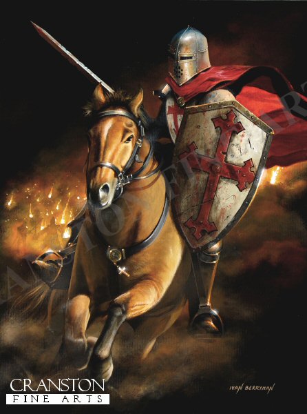 The Blood Red Cross by Ivan Berryman. 