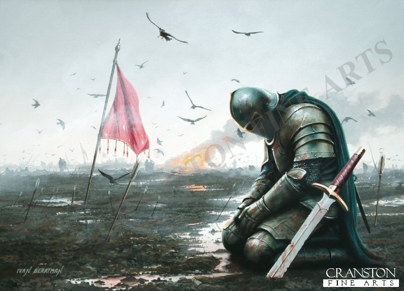 The Day is Done - A Lone Knight by Ivan Berryman (P)