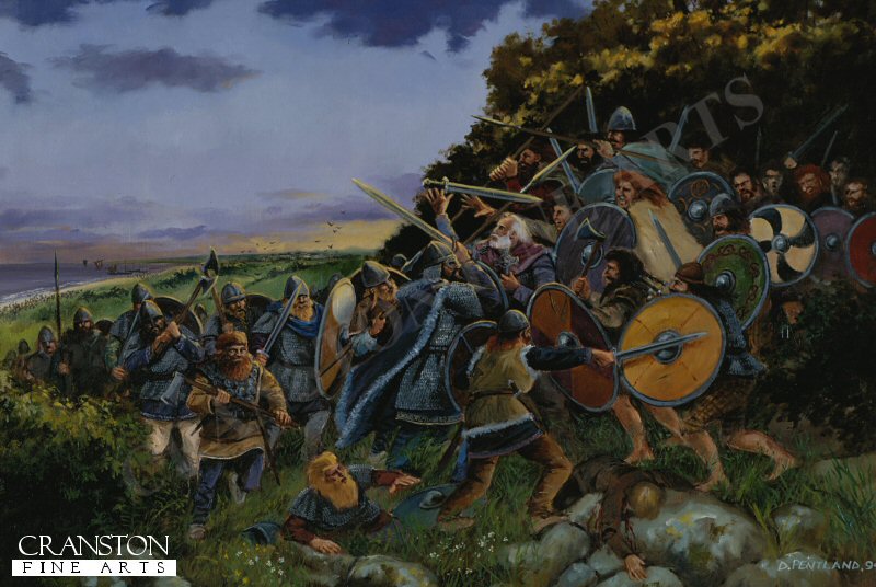 Death of Brian Boru - Clontarf by David Pentland. (PC)
