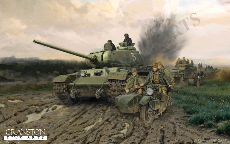 Operation Bagration, Vitebsk, Russia, July 1944  by David Pentland. 