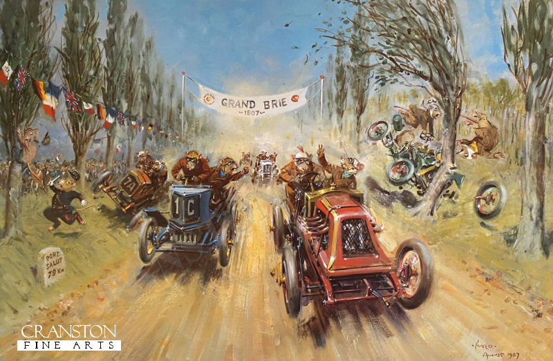 The Grand Brie by Terence Cuneo.