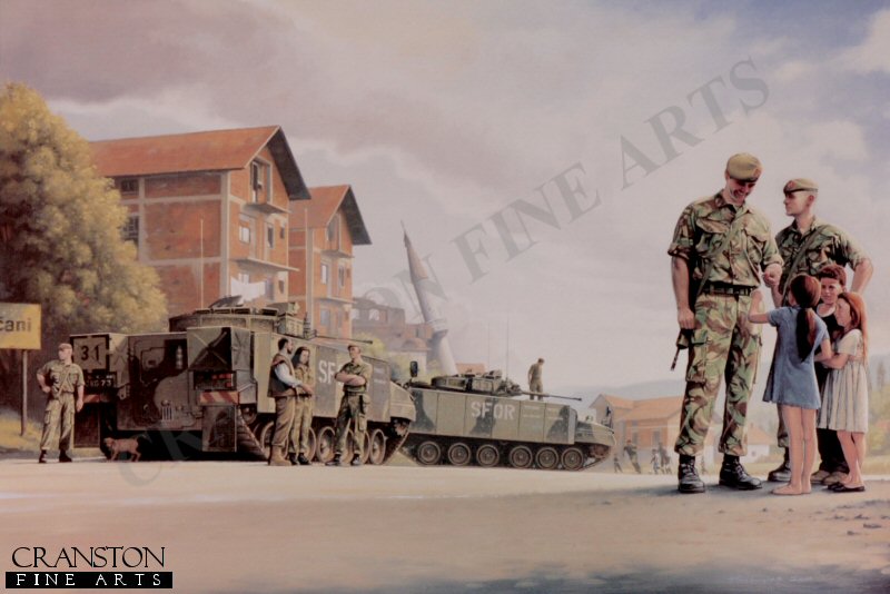 Peacekeeping in the Balkans by Kevin Lyles. (AP)
