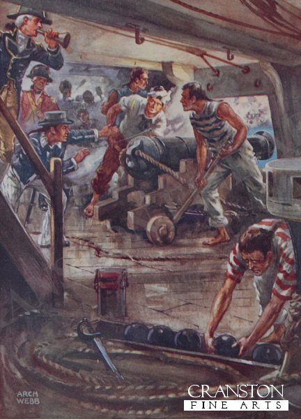 Each Gun From its Adamantine Lips by Archibald Webb
