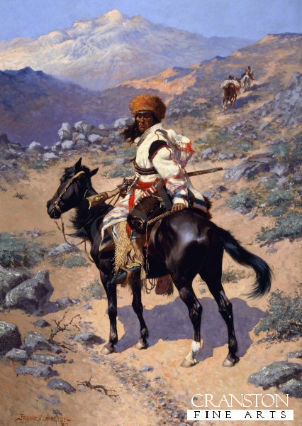 An Indian Trapper by Frederic Remington.
