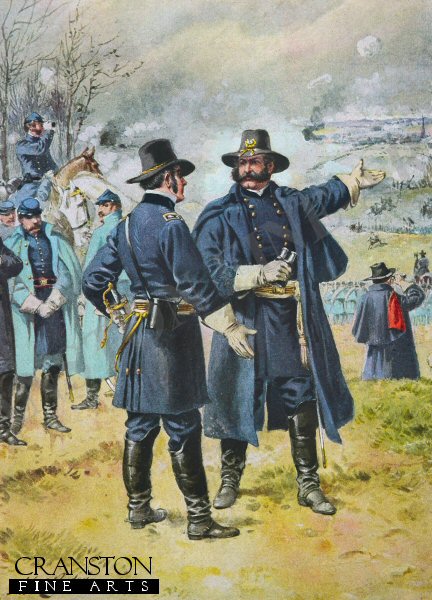 Burnside at Fredericksburg - December 13th, 1862 by Henry Alexander Ogden (PC)