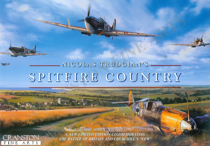 Spitfire Country by Nicolas Trudgian. (FLY)