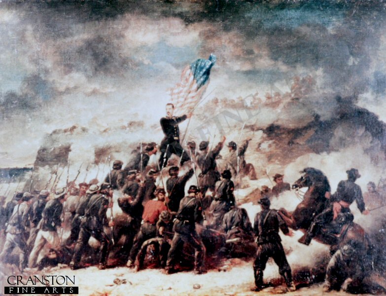 Union Assault on Confederate Works by Winner.