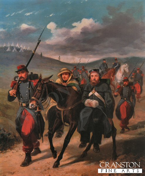 VAR200P. The Wounded Coldstream Guardsman by Alfred D Prades. VAR200P. The Wounded Coldstream Guardsman by Alfred D Prades.