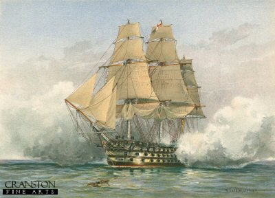 The Victory - Launched 1765 by W Fred Mitchell. (PC)