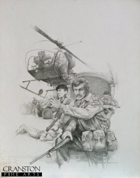 Original pencil drawing by Chris Collingwood produced on art board. (P)