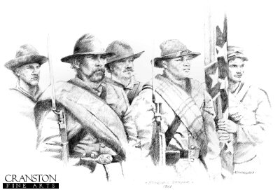 Stonewall brigade 1861 by Chris Collingwood.