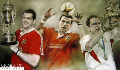 Lionheart - Martin Johnson by Stephen Doig.