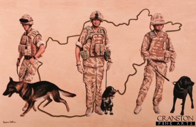 Tribute to the Royal Army Veterinary Corps by Graeme Lothian.