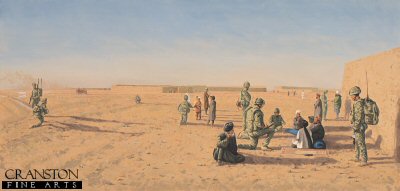 Queen's Royal Hussars, Afghanistan by Graeme Lothian.