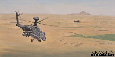 Apaches over Helmand by Graeme Lothian.