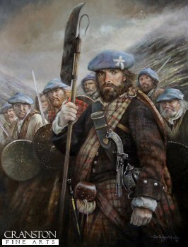 Blue Bonnets - Highlanders c.1746 by Chris Collingwood.