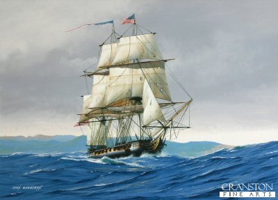 USS United States, 1812 by Ivan Berryman. (PC)
