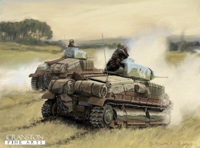 Dragoons at Arras by David Pentland