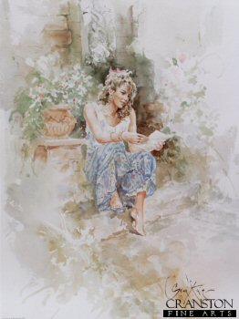 EPR5. The Love Letter by Gordon King. <b><p> Open edition print. <p> Image size 12 inches x 16 inches (31cm x 41cm)