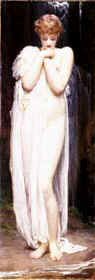 Crenaia (The Nymph of the Dargle) by Lord Frederick Leighton. (GS)