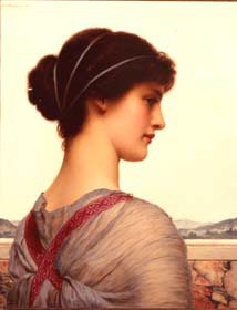 Classical Beauty, 1906 by John William Godward. (GS)