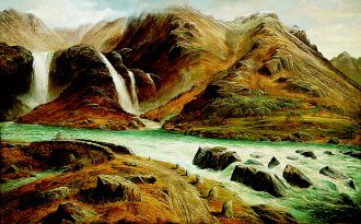 Torrents in the Highlands by Charles Jones. (GL)