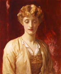 Miss Dene by Lord Frederick Leighton. (GS)