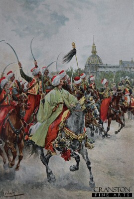 The Mamelukes by Felician Myrbach.