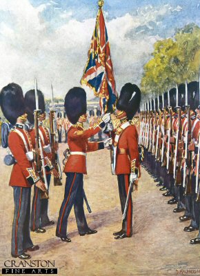 The Grenadier Guards Saluting The Colour by Douglas Macpherson (PC)