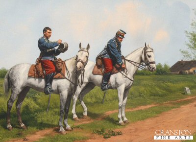The Dispatch Riders by Etienne-Prosper Berne-Bellecour (PC)