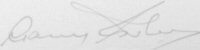 The signature of Sir Garfield Sobers