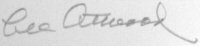 The signature of Lee Atwood (deceased)