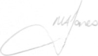The signature of Captain N Jones RFA