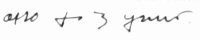 The signature of Otto Kretschmer (deceased)