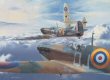 Depicting Spitfires of No.92 Squadron, which on their first mission over Dunkirk, encountered six ME109Es and succeeded in shooting down every one of them! Such actions came to symbolise the spirit of the 92nd Squadron which went on to see intense fighting during the Battle of Britain and by the end of 1940 had claimed an astonishing 127 enemy aircraft destroyed. A dramatic and unusual perspective on this classic aeroplane addition to any collection of Spitfire paintings. 