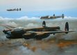  The afternoon of 3rd August 1944 saw Lancasters of 15 Sqn assigned to an attack on German V-1  Rocket stores at Bois de Cassan.  While over the target the squadron encountered heavy flak.  During the return journey,  Lancaster LS-P fell behind the rest of the squadron but luckily for the crew, two P-38 Lightnings who had been involved in fighter sweeps, spotted the straggling Lancaster and escorted it back to base at Mildenhall. 