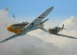  No one knows for certain whether the two great fighter aces Douglas Bader and Adolf Galland actually fought each other in a one-on-one combat, but it is thought highly likely that they did as the famous Tangmere Wing led by Bader regularly found itself dueling with the Bf.109s of JG.26 led by Galland.  Their great rivalry came to an end in August 1941 when Bader was shot down over St Omer, but these two heroes were to become close friends after the war, each having the utmost respect for the other. 