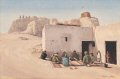  A small outside 'shura' (meeting) takes place between ISAF forces and the local police/  Qala-I-Bost castle was completely demolished by Genghis Khan in 1220 and in 1383 Tamerlane ravaged the irrigation system consigning Bost to ruin. 