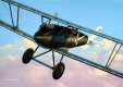  Flying as a junior pilot alongside notable Aces with Jasta 40, Werner Hertel's Pfalz D.III sported the striking winged dagger emblem as can be seen here. 