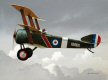  'Boots' LeBoutillier was an American flying Ace credited with 10 victories in World War One.  Having crossed into Canada and subsequently flying for the British, he is seen here in his Sopwith Triplane N5459 of 9 Naval Squadron in France in 1917 in which he scored 3 victories.  In April 1918 he was involved in the dogfight in which Manfred von Richthofen - the infamous Red Baron - was shot down and killed.  He was awarded the British Distinguished Flying Cross and after the war performed barnstorming and skywriting and gave flying lessons to Amelia Earhart. He appeared in many Hollywood movies as a stuntman, and for his rescue of a crashed pilot in Colorado he received the Silver Medal of Valor, the highest decoration of the Civil Air Patrol.  LeBoutillier died in 1983 aged 88 after a life in aviation. 