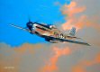 Clyde East joined the Royal Canadian Air Force and by 1942 was flying P-51 Mustangs with No.414 Sqn RCAF in England.  He then transferred to the US Air Force, joining the 15th Tactical Reconnaissance Squadron.  He is shown here in P.51D Mustang 44-14306 5M-K, 'Lil Margaret', April 1945.  In more than 200 missions he scored 13 victories, later serving in Korea flying RF-80 Shooting Stars and retiring in 1965.  He died in 2014. 