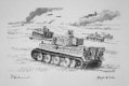 Central Russia, 4th-12th July 1943.  For Operation Citadel the Heavy tank battalion 503 was split into separate companies and attached to various panzer divisions. Rubbels 1st company went to 6th Panzer Division, and as such take part in the epic bre......